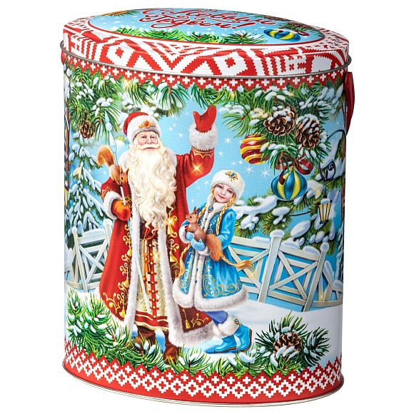 Сладкий новогодний подарок Зимние узоры