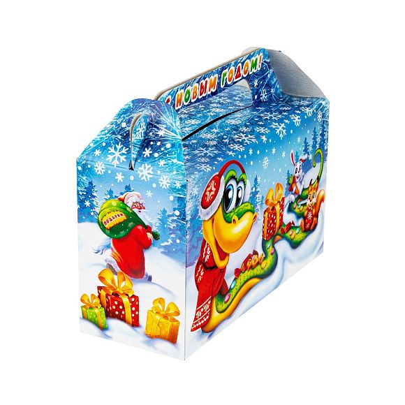 Сладкий новогодний подарок Курьер Ужик