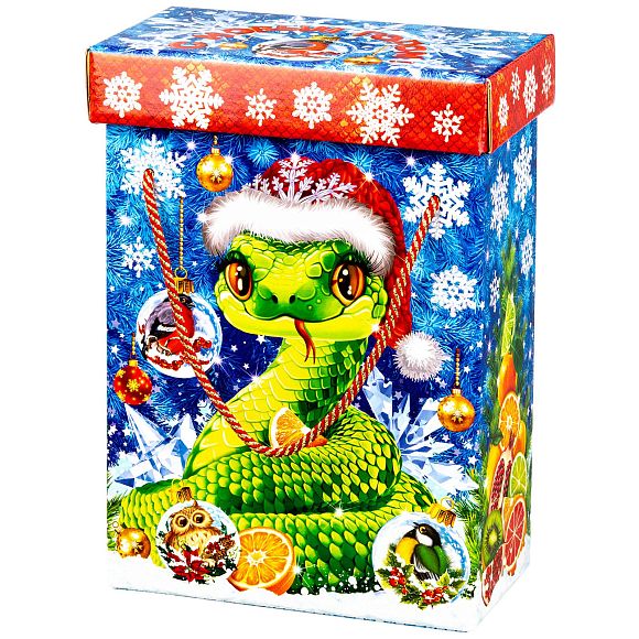 Сладкий новогодний подарок Морозный привет